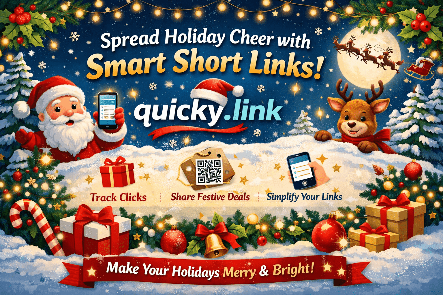 Christmas Cheer Meets Smart Links: How Shortened URLs Make the Holiday Season Merrier